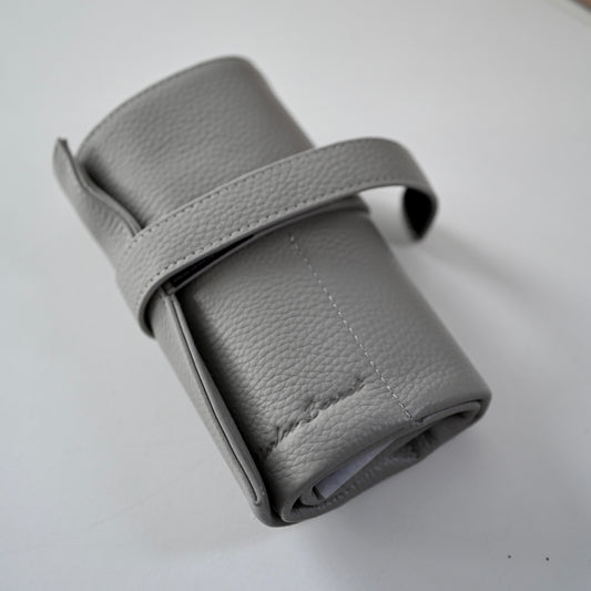 WATCH ROLL - 8 SLOTS- PEBBLE