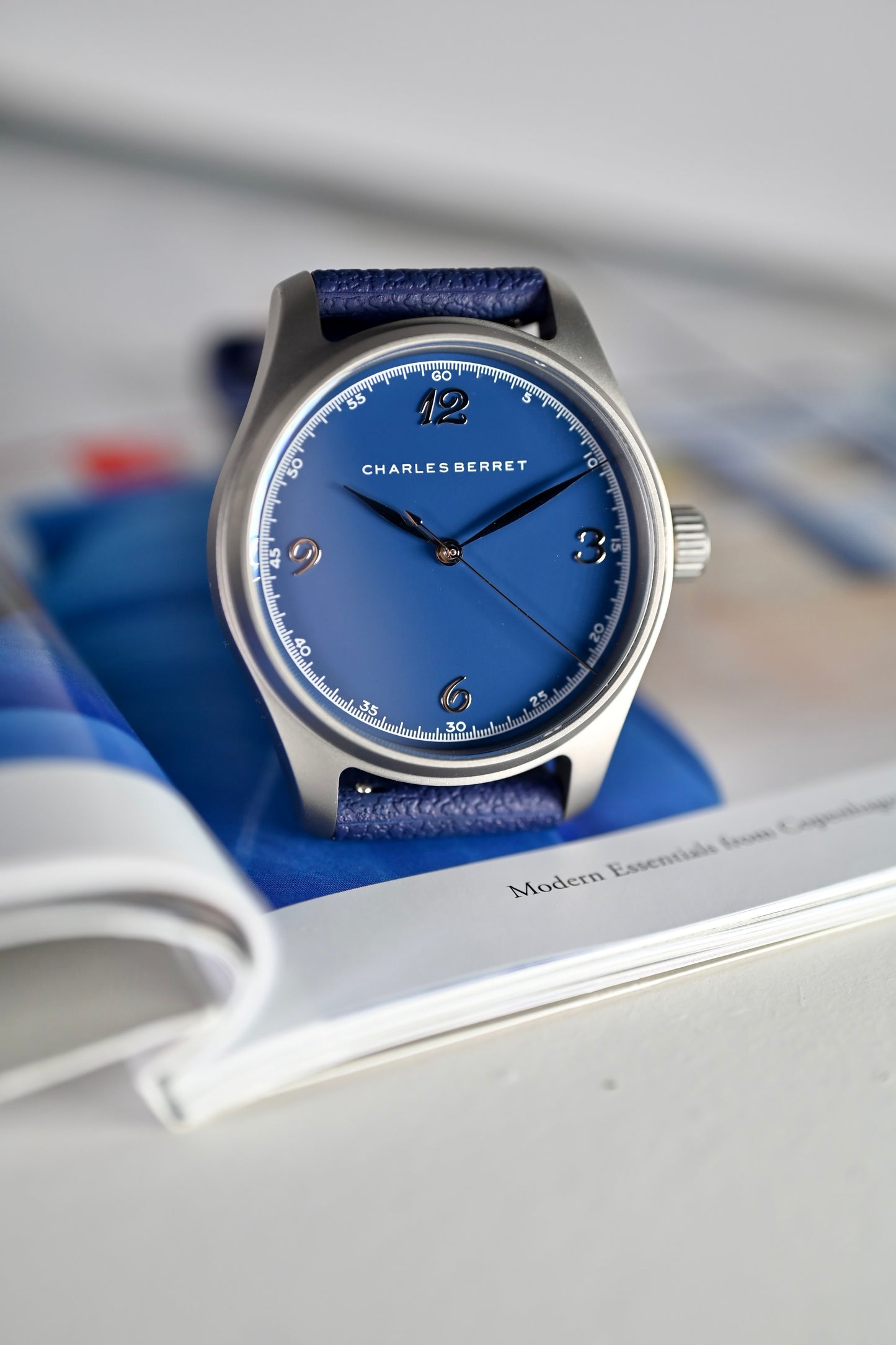 TITAN Robin  - Blue Porcelain dial prototype