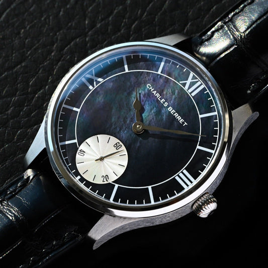 Nebula - Bespoke Swiss movement with gold movement and black MOP dial limited to 20pcs